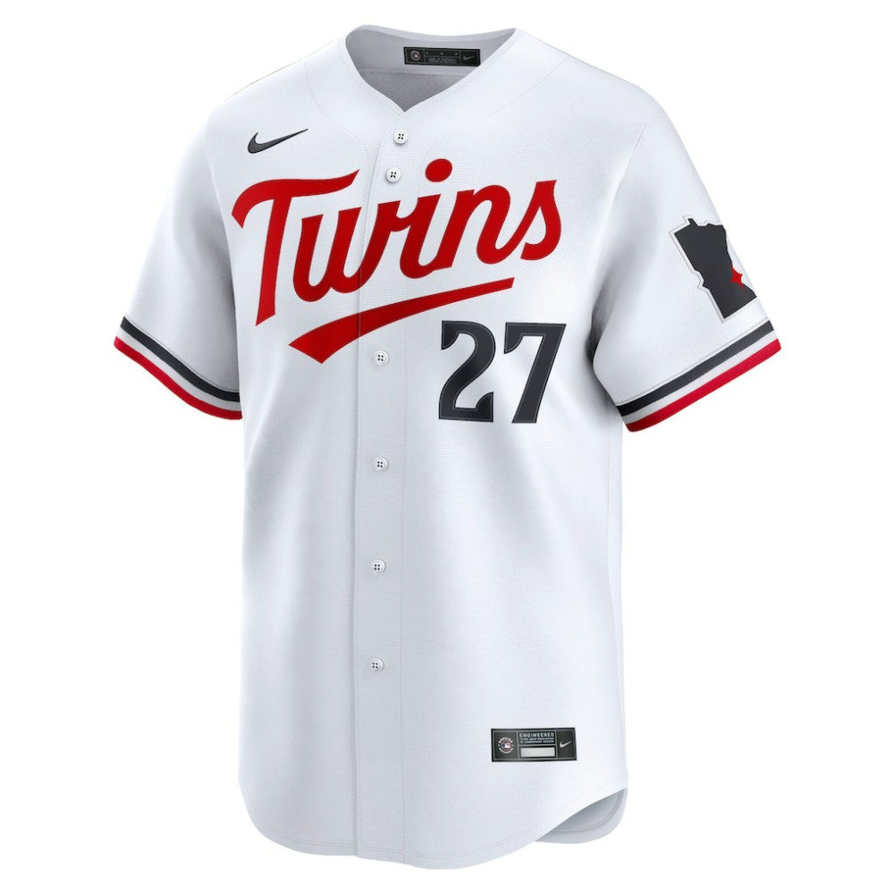White Ryan Jeffers Minnesota Twins Nike Home Limited Player Jersey