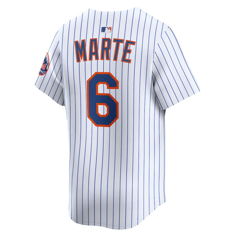 White Starling Marte New York Mets Nike Home Limited Player Jersey