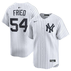 White Max Fried New York Yankees Nike Home Limited Player Jersey