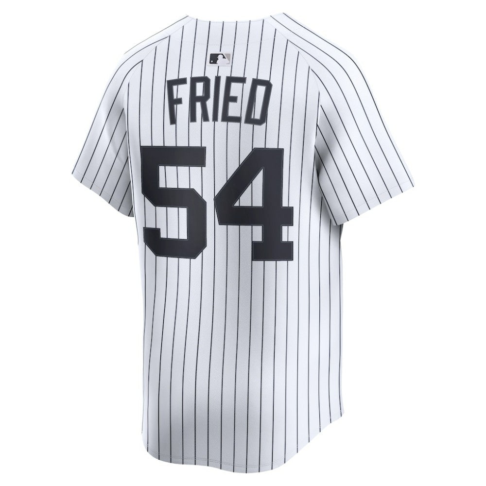White Max Fried New York Yankees Nike Home Limited Player Jersey