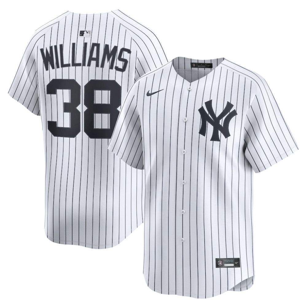 White Devin Williams New York Yankees Nike Home Limited Player Jersey