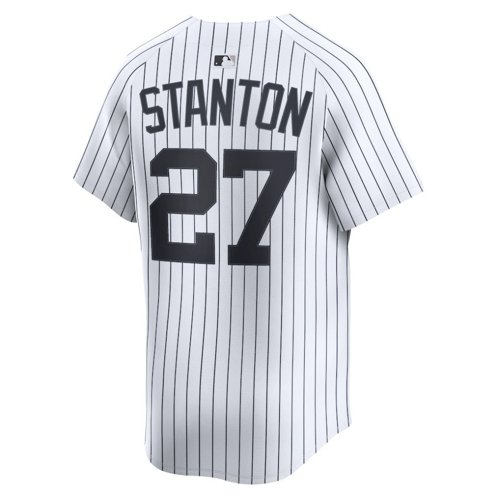 White Giancarlo Stanton New York Yankees Nike Home Limited Player Jersey