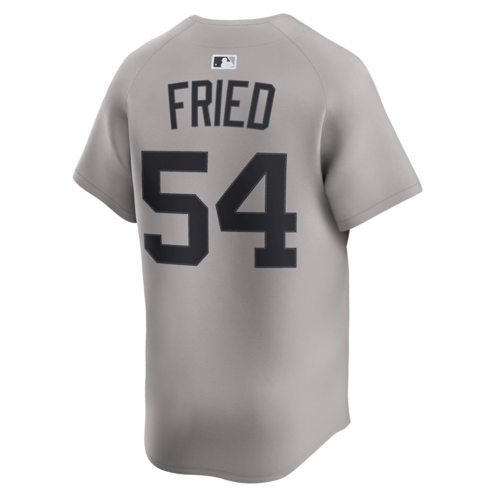 Gray Max Fried New York Yankees Nike Road Limited Player Jersey
