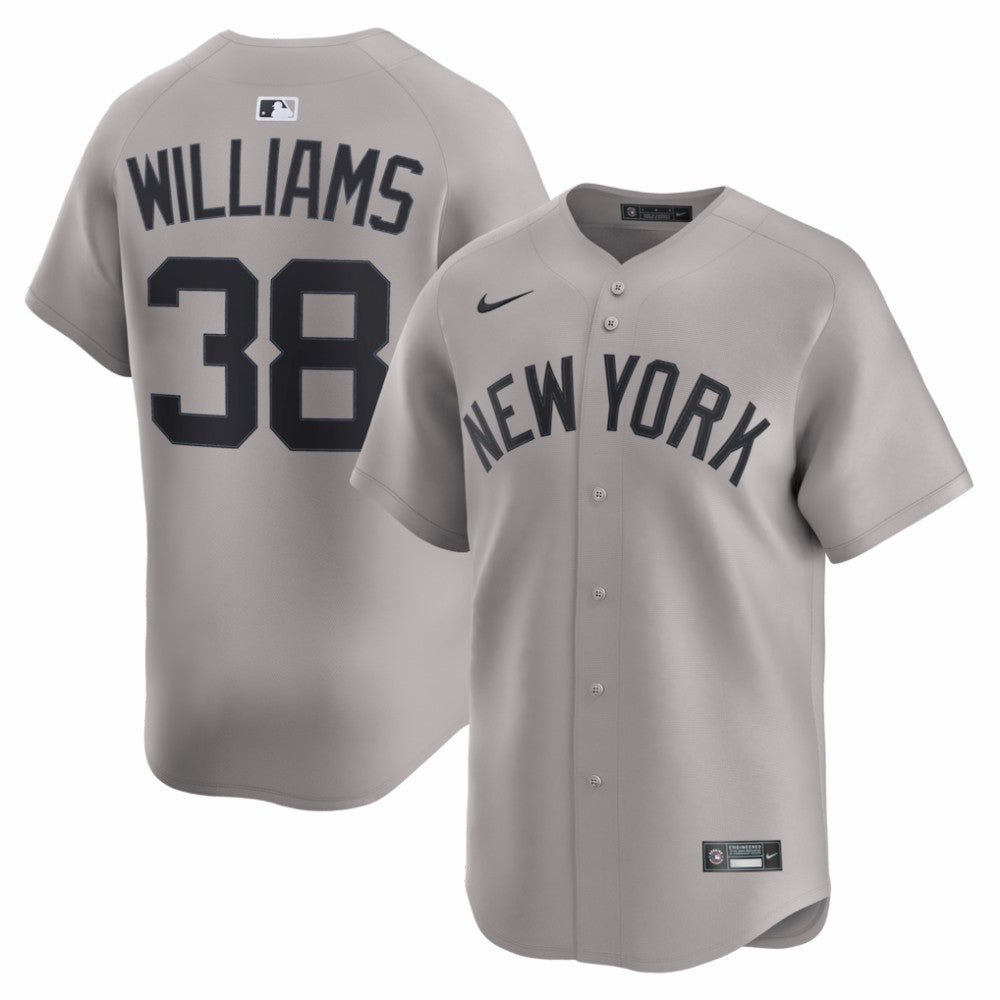 Gray Devin Williams New York Yankees Nike Road Limited Player Jersey