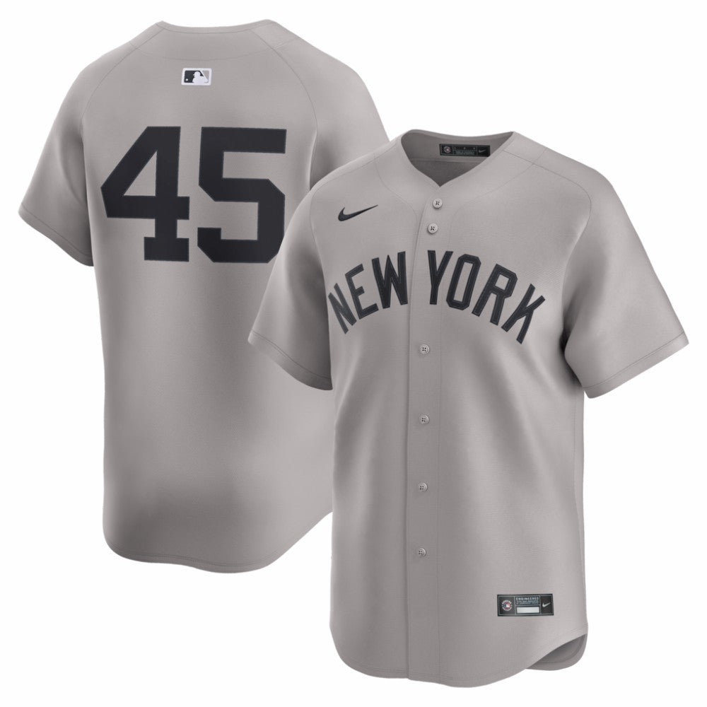 Gray Gerrit Cole New York Yankees Nike Road Limited Player Jersey