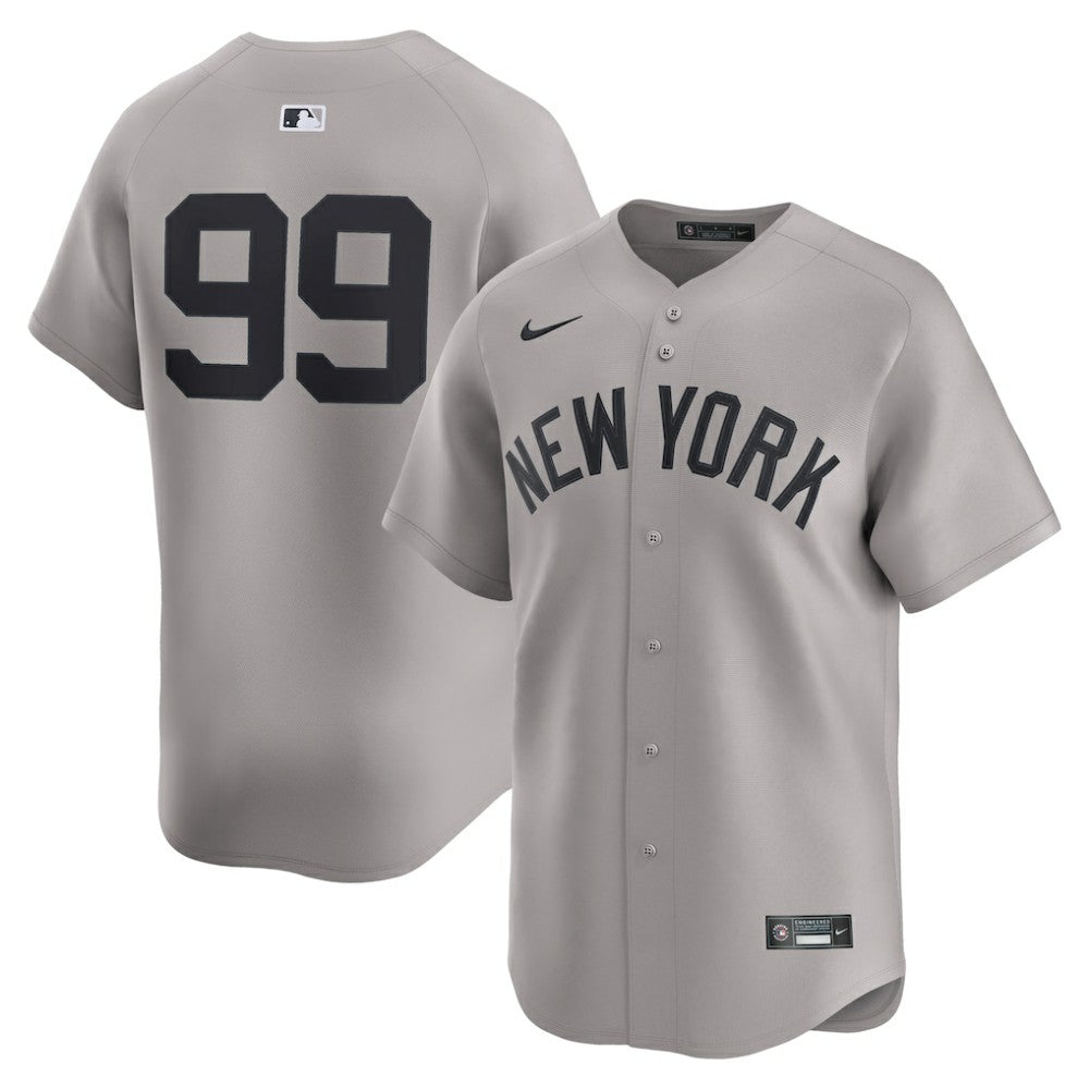 Gray Aaron Judge New York Yankees Nike Road Limited Player Jersey
