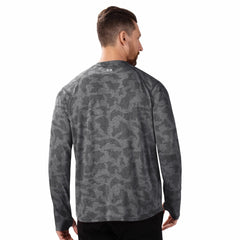 MSX by Michael Strahan Performance Camo Long Sleeve T-Shirt - Detroit Lions T-shirts