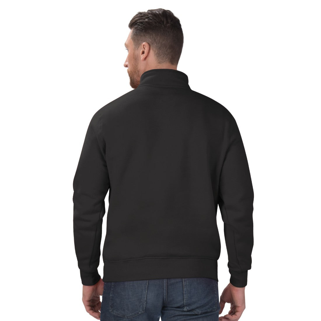 Starter Classic Quarter-Zip Pullover Sweatshirt - Detroit Lions Pullover