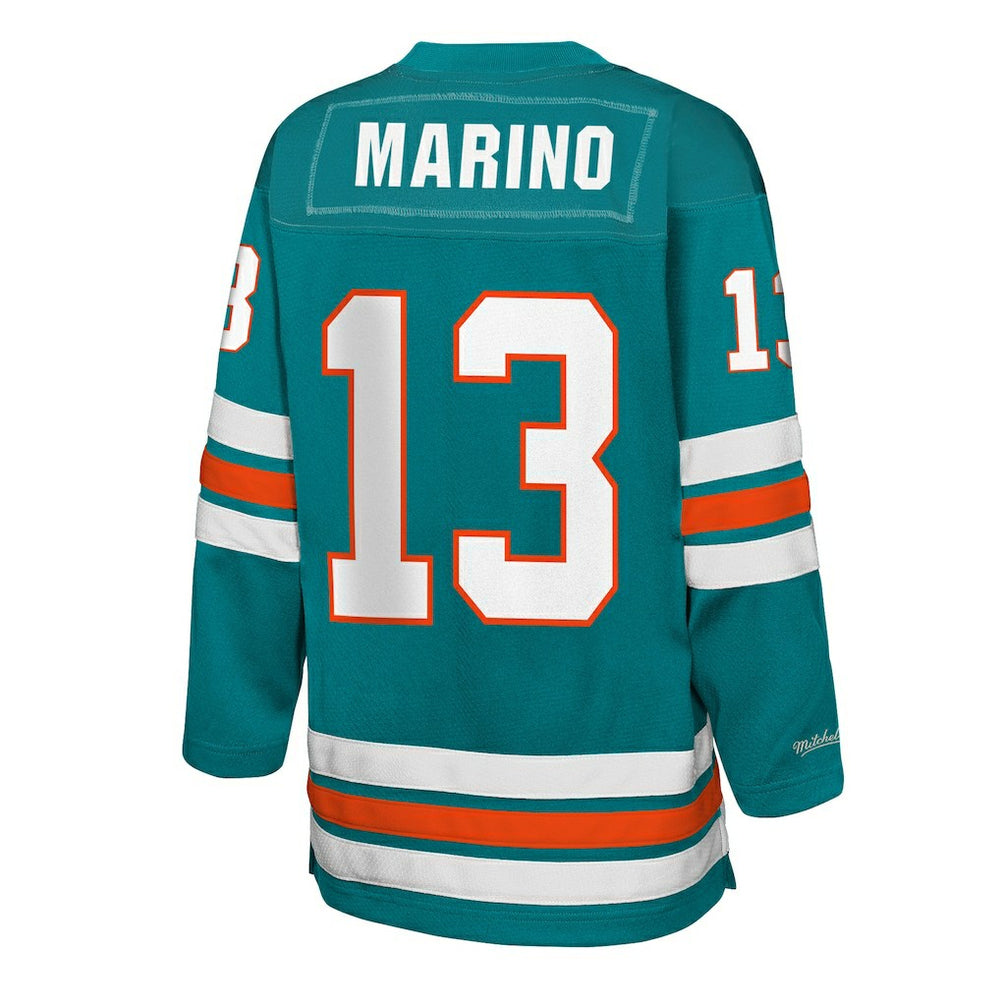 Dan Marino  Youth Hockey Fashion Jersey - Miami Dolphins Jerseys