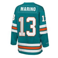 Dan Marino  Youth Hockey Fashion Jersey - Miami Dolphins Jerseys