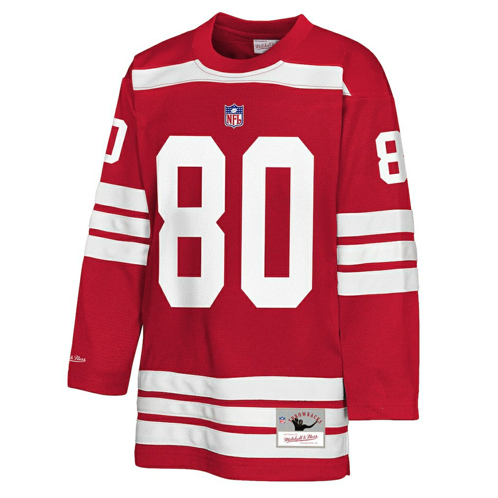 Jerry Rice  Youth Hockey Fashion Jersey - San Francisco 49ers Jerseys