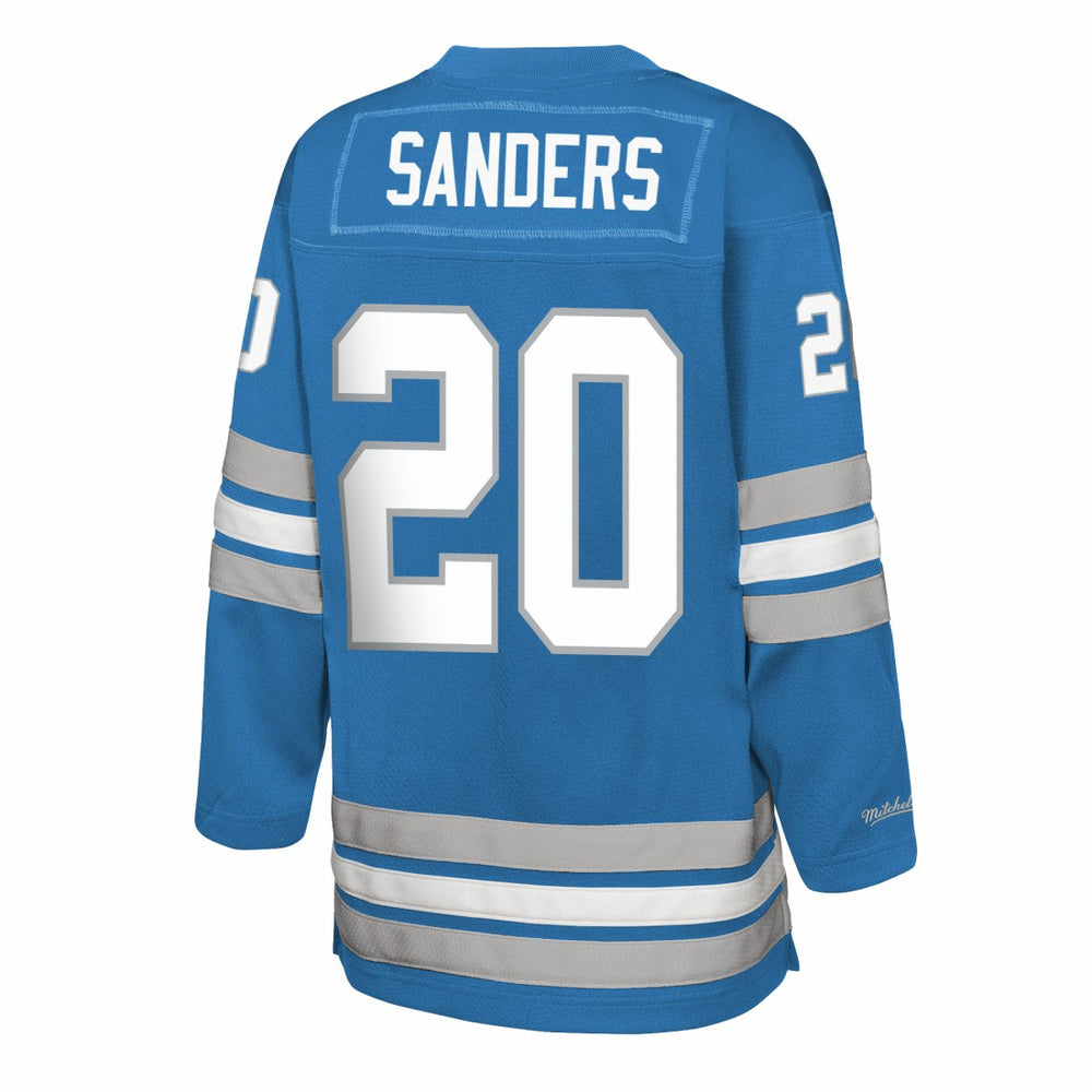 Barry Sanders  Youth Hockey Fashion Jersey - Detroit Lions Jerseys