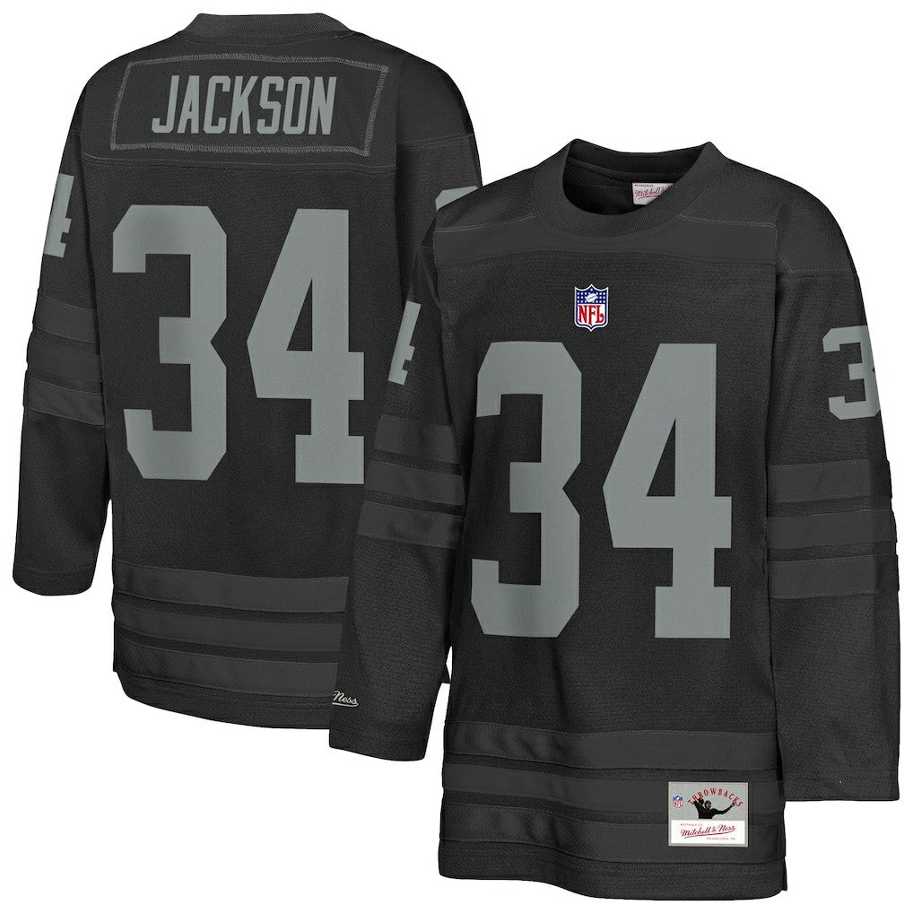 Bo Jackson  Youth Hockey Fashion Jersey - Las Vegas Raiders Jerseys