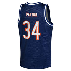 Walter Payton  Youth Retired Player NFL Basketball Fashion Jersey - Chicago Bears Jerseys