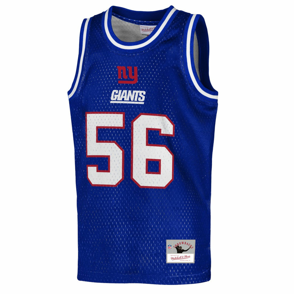 Lawrence Taylor  Youth Retired Player NFL Basketball Fashion Jersey - New York Giants Jerseys