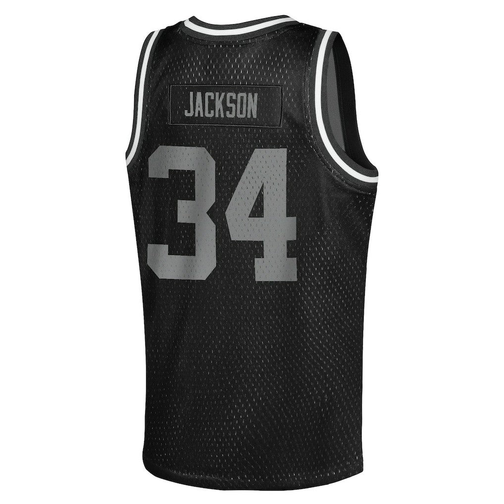 Bo Jackson  Youth Retired Player NFL Basketball Fashion Jersey - Las Vegas Raiders Jerseys
