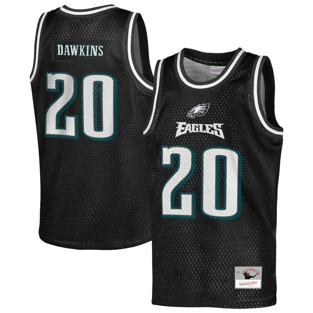 Brian Dawkins  Youth Retired Player NFL Basketball Fashion Jersey - Philadelphia Eagles Jerseys