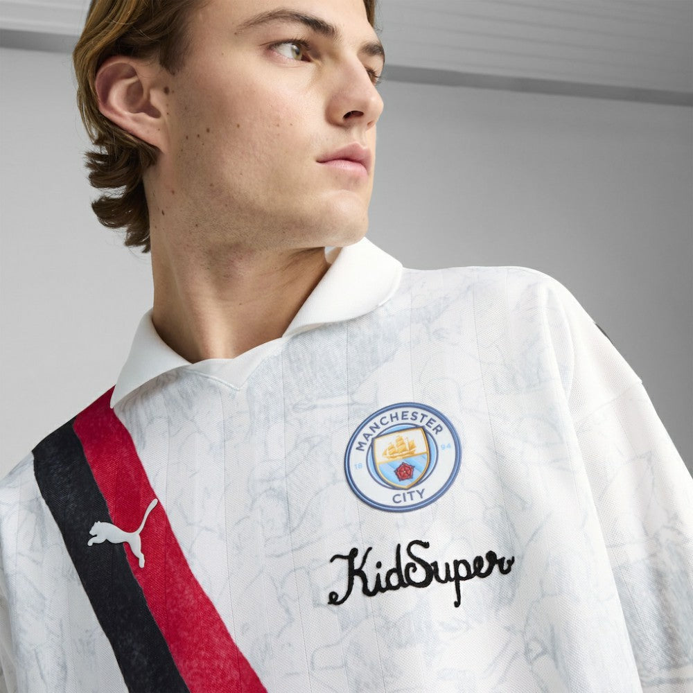 Manchester City x KidSuper 2025 FIFA Club World Cup Retro Long Sleeve T-Shirt