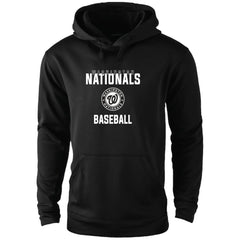Black Washington Nationals Dunbrooke Champion Pullover Hoodie