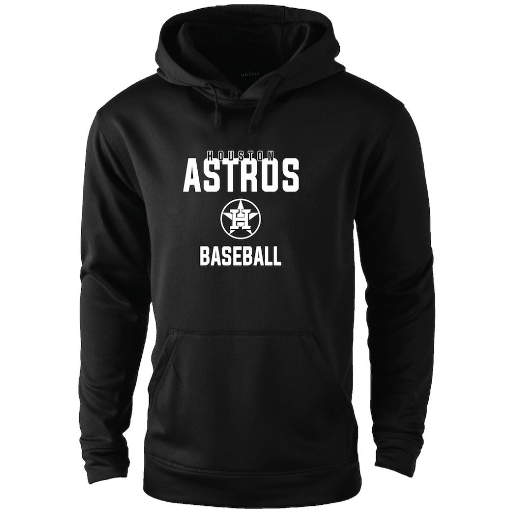 Black Houston Astros Dunbrooke Champion Pullover Hoodie