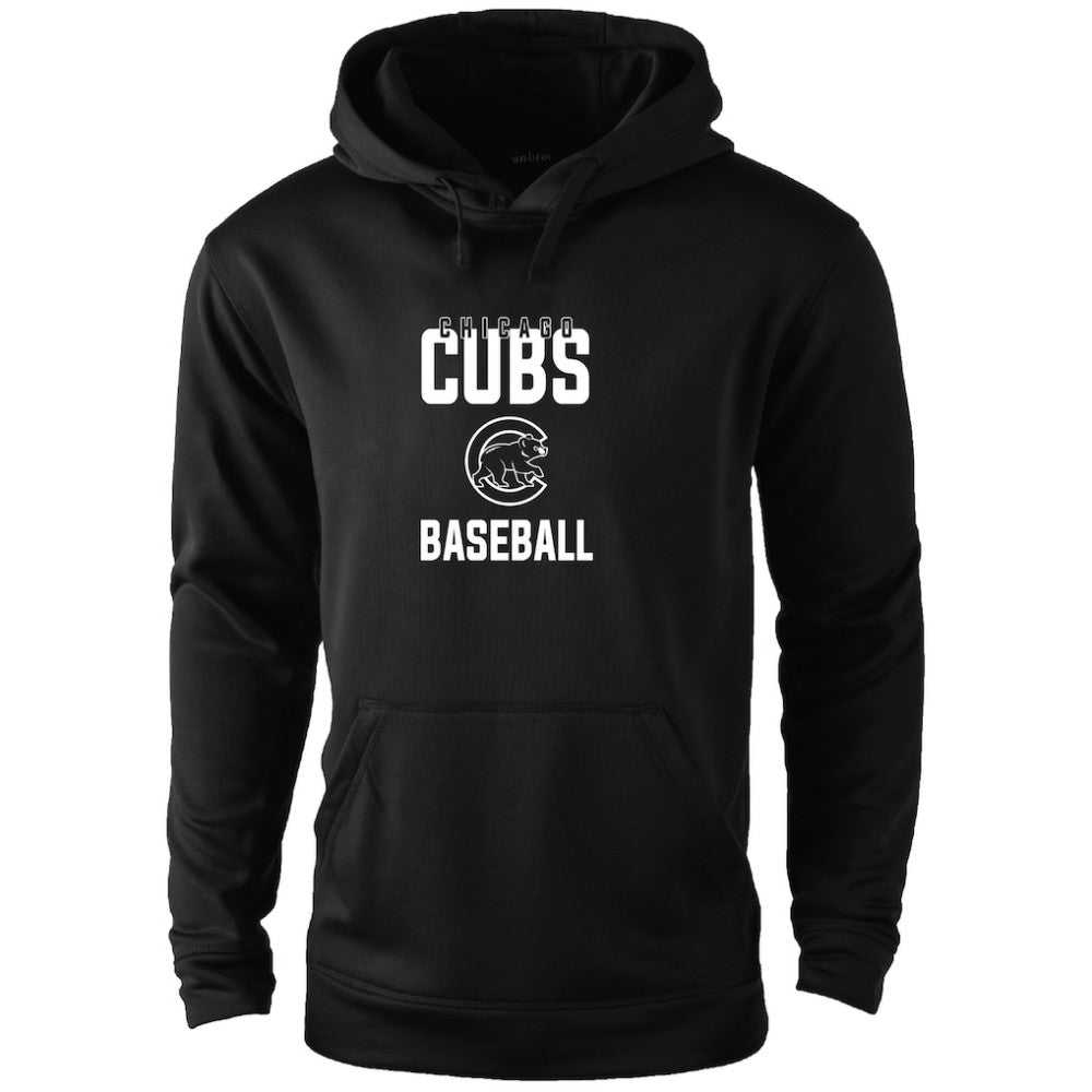 Black Chicago Cubs Dunbrooke Champion Pullover Hoodie