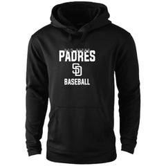 Black San Diego Padres Dunbrooke Champion Pullover Hoodie