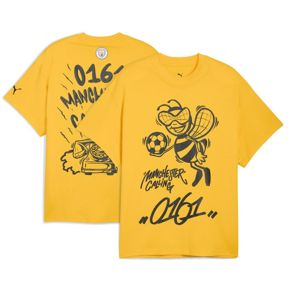 Manchester City 2025 FIFA Club World Cup Hoops T-Shirt