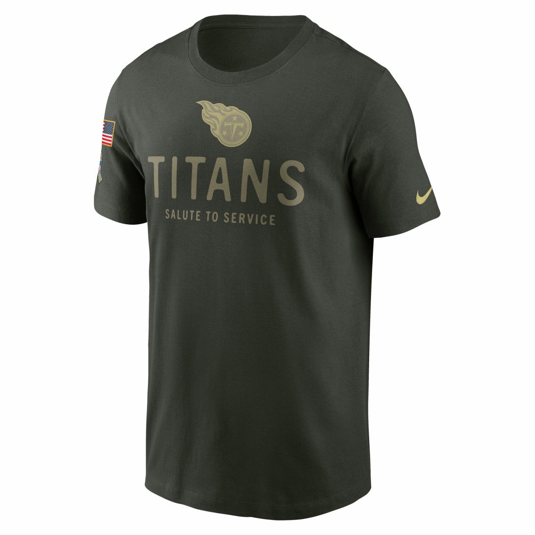 2025 Salute to Service Sideline Primary Edge Dri-FIT T-Shirt - Tennessee Titans T-shirts