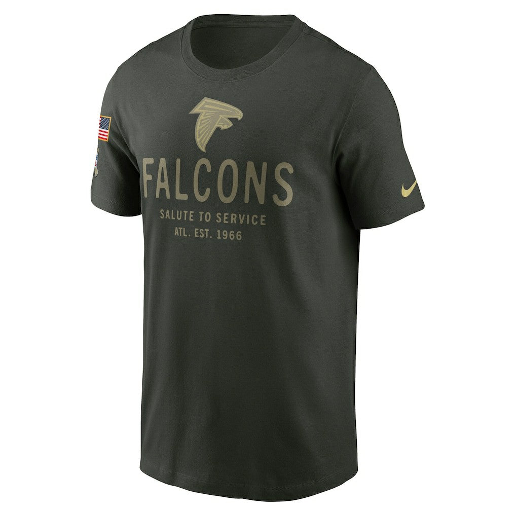 2025 Salute to Service Sideline Primary Edge Dri-FIT T-Shirt - Atlanta Falcons T-shirts
