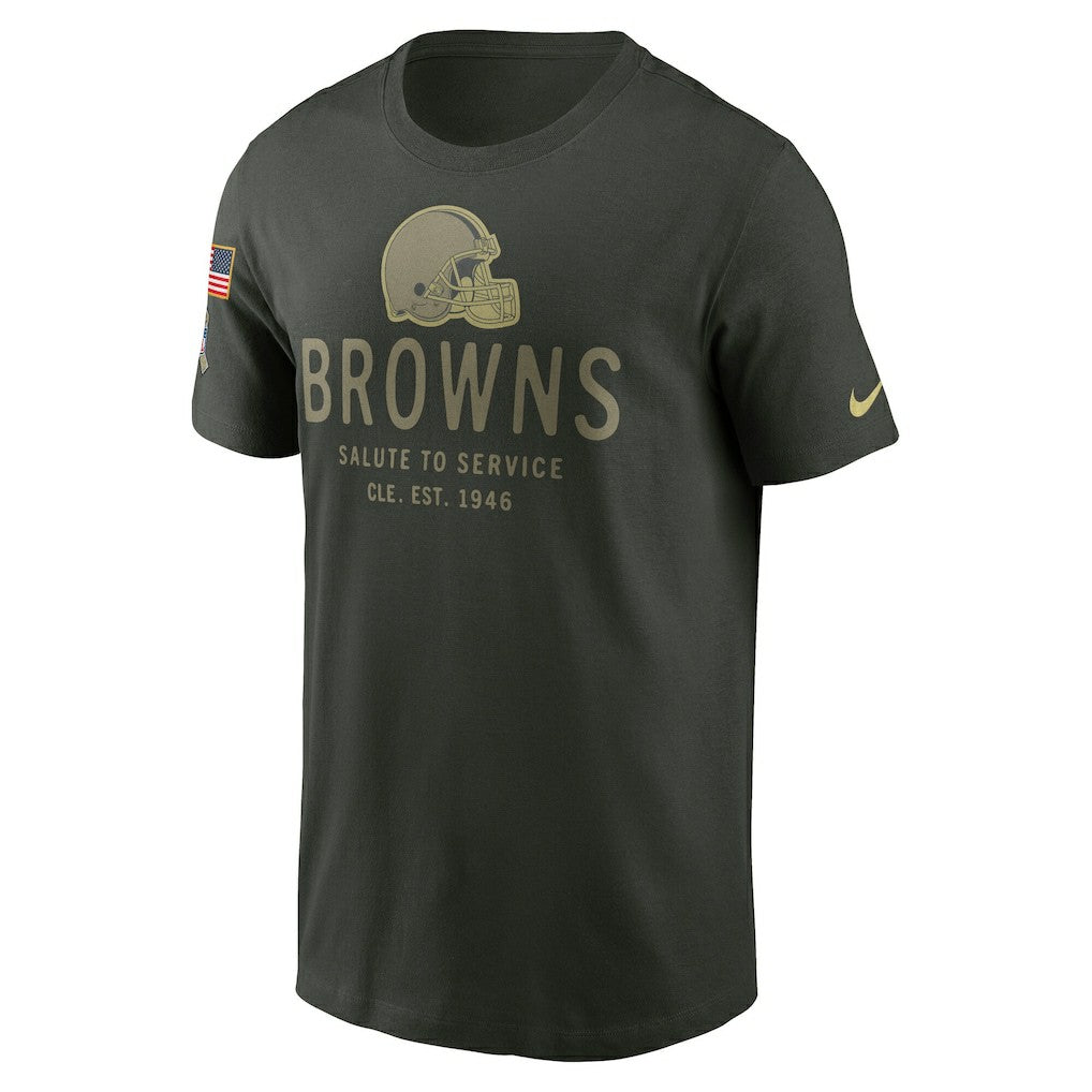 2025 Salute to Service Sideline Primary Edge Dri-FIT T-Shirt - Cleveland Browns T-shirts
