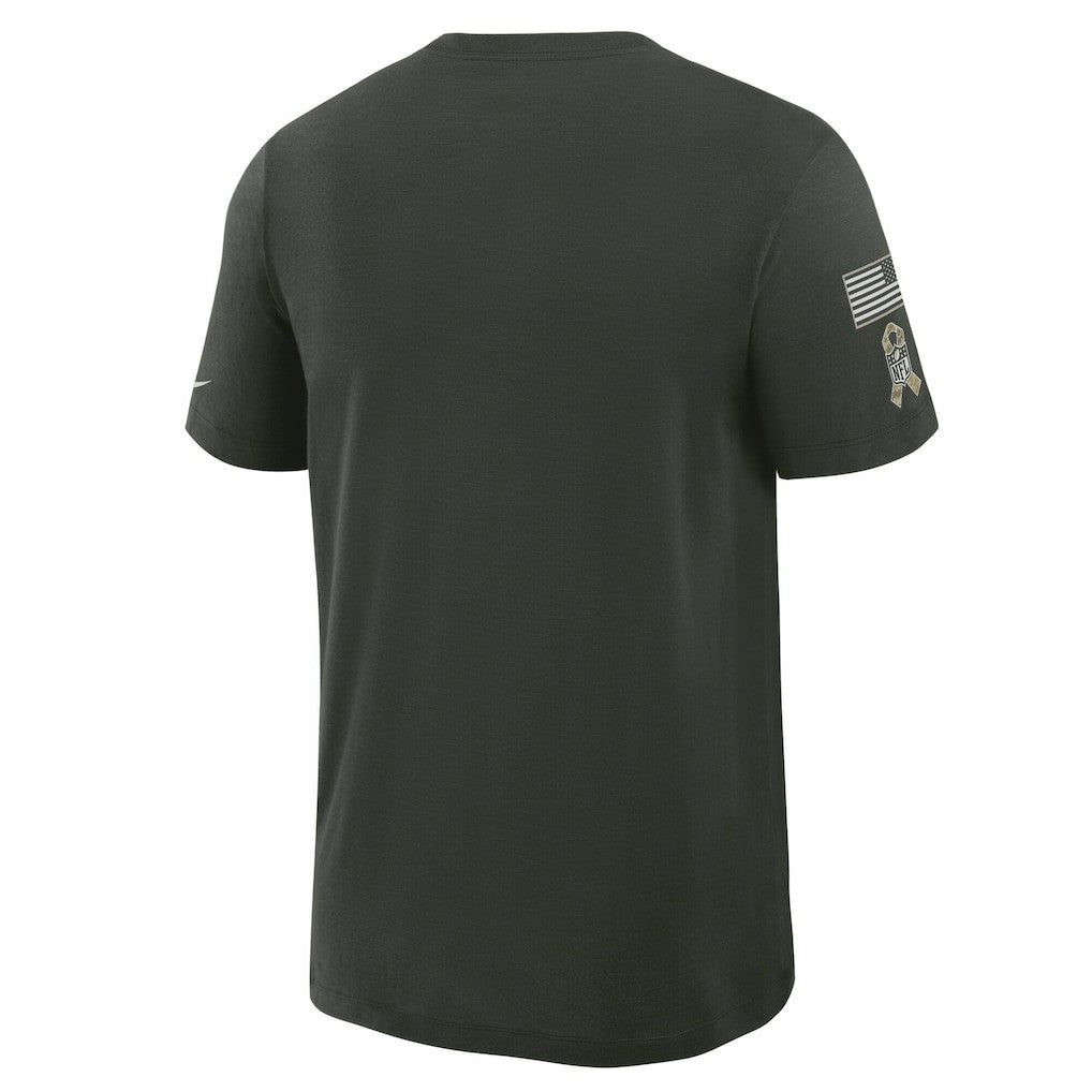 2025 Salute to Service Sideline Slub Dri-FIT T-Shirt - Pittsburgh Steelers T-shirts