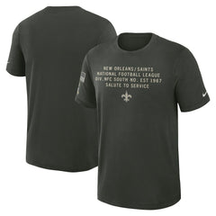 2025 Salute to Service Sideline Slub Dri-FIT T-Shirt - New Orleans Saints T-shirts