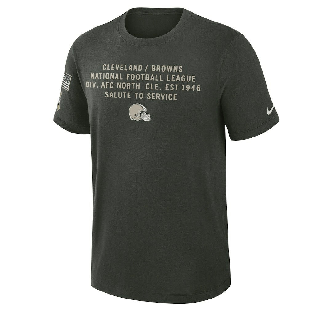 2025 Salute to Service Sideline Slub Dri-FIT T-Shirt - Cleveland Browns T-shirts