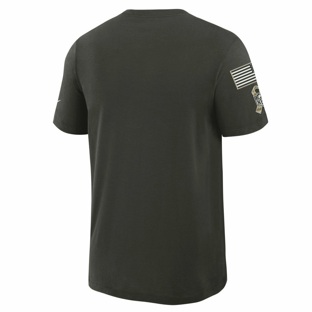 2025 Salute to Service Sideline Slub Dri-FIT T-Shirt - Green Bay Packers T-shirts
