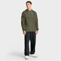 2025 Salute to Service Sideline Standard Issue Dri-FIT Hoodie - Atlanta Falcons Hoodies