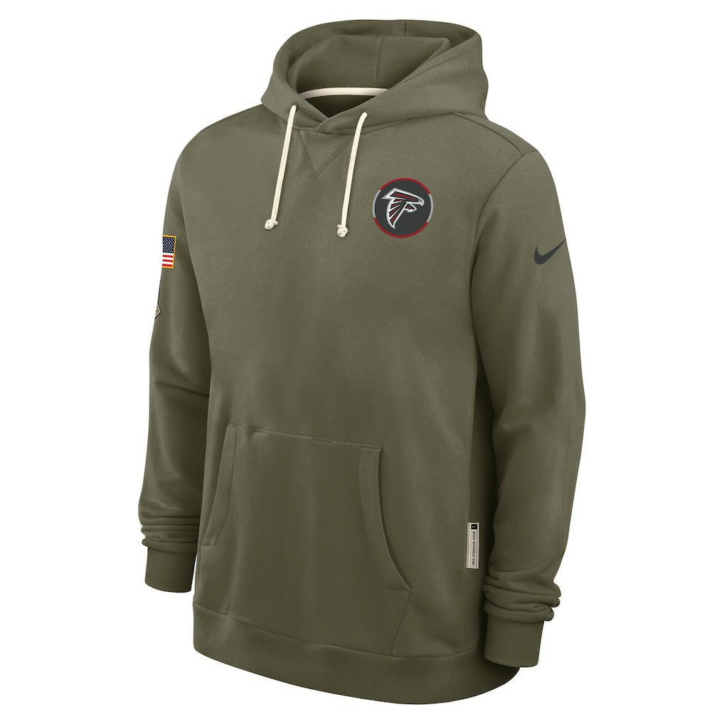 2025 Salute to Service Sideline Standard Issue Dri-FIT Hoodie - Atlanta Falcons Hoodies