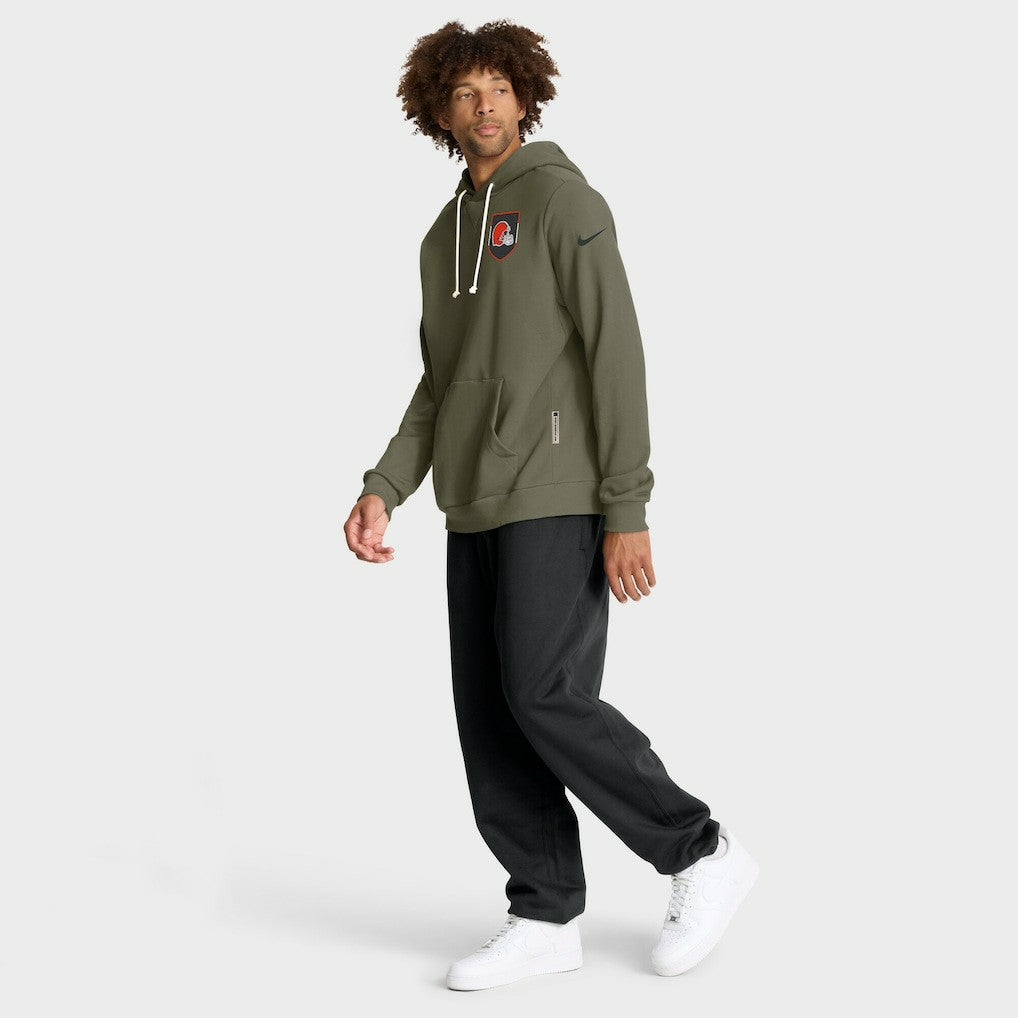 2025 Salute to Service Sideline Standard Issue Dri-FIT Hoodie - Cleveland Browns Hoodies