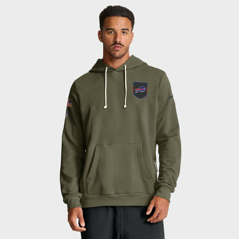 2025 Salute to Service Sideline Standard Issue Dri-FIT Hoodie - Buffalo Bills Hoodies