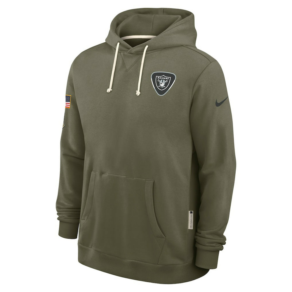 2025 Salute to Service Sideline Standard Issue Dri-FIT Hoodie - Las Vegas Raiders Hoodies