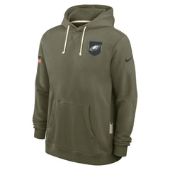 2025 Salute to Service Sideline Standard Issue Dri-FIT Hoodie - Philadelphia Eagles Hoodies