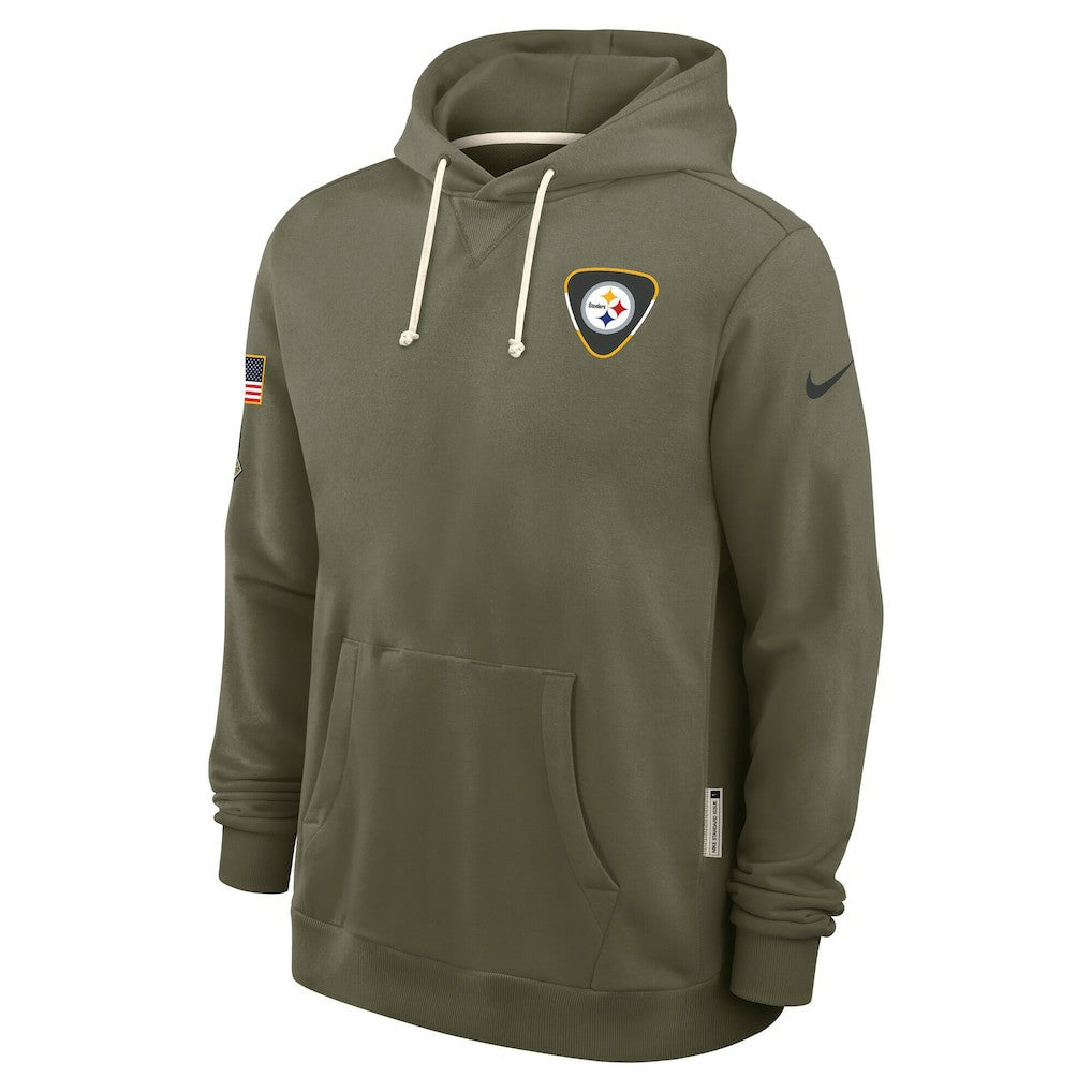 2025 Salute to Service Sideline Standard Issue Dri-FIT Hoodie - Pittsburgh Steelers Hoodies