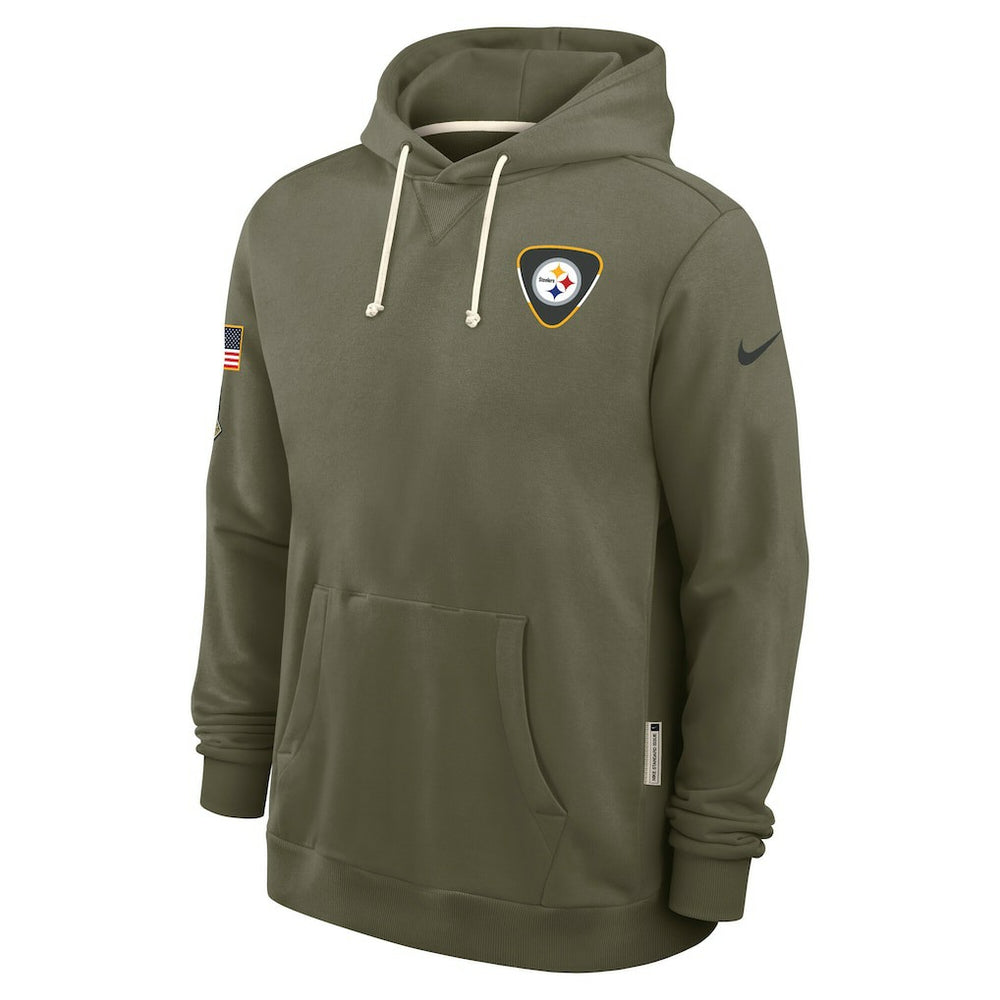 2025 Salute to Service Sideline Standard Issue Dri-FIT Hoodie - Pittsburgh Steelers Hoodies
