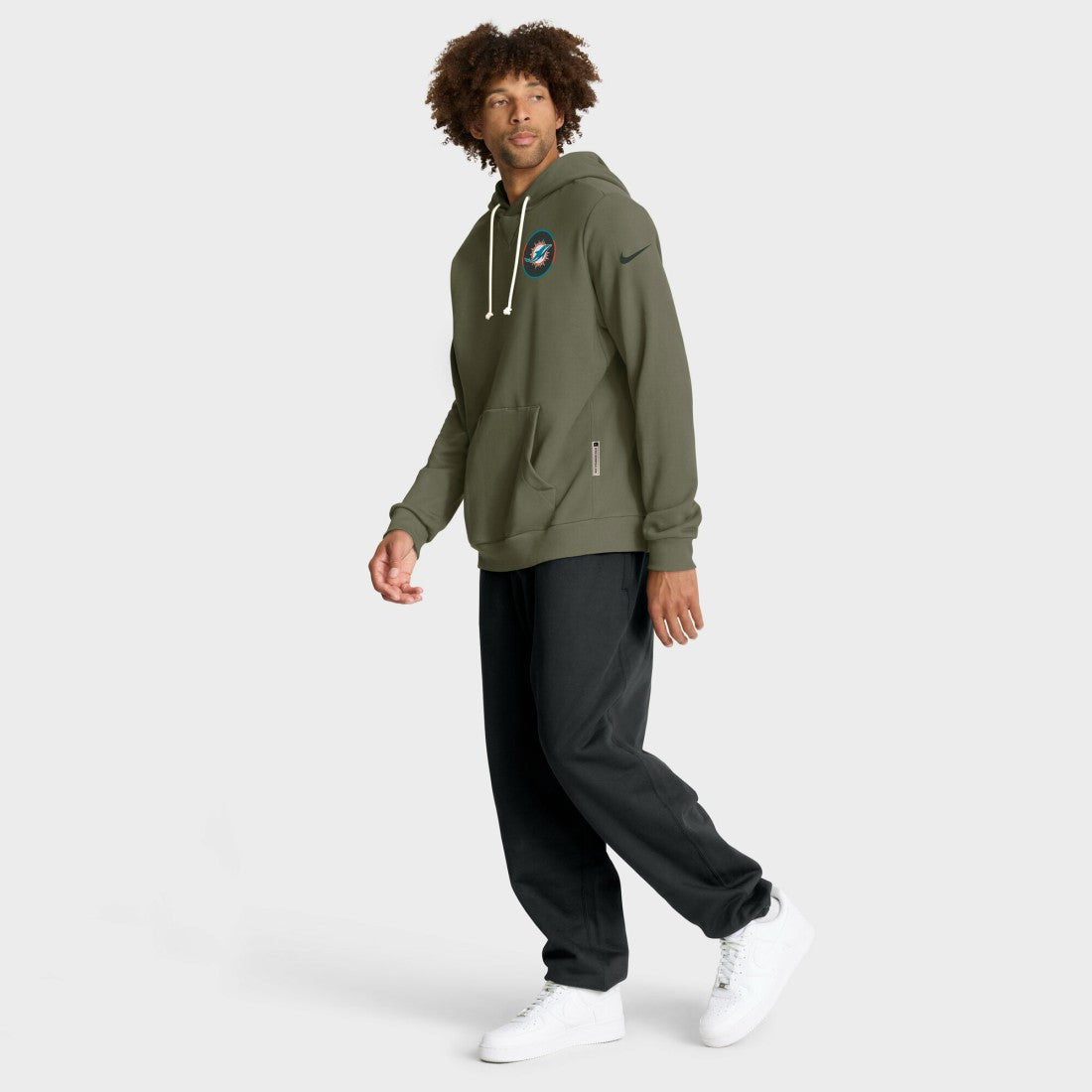 2025 Salute to Service Sideline Standard Issue Dri-FIT Hoodie - Miami Dolphins Hoodies