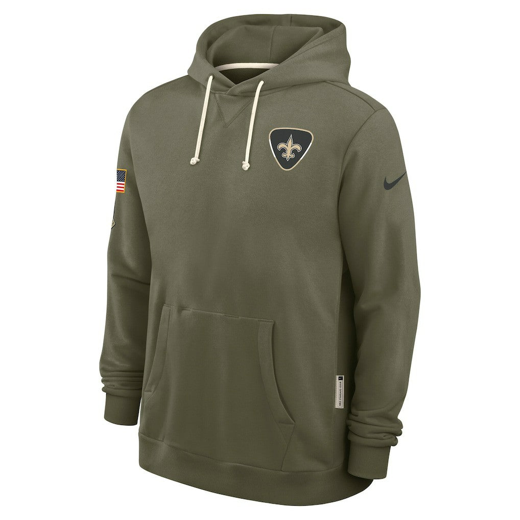2025 Salute to Service Sideline Standard Issue Dri-FIT Hoodie - New Orleans Saints Hoodies