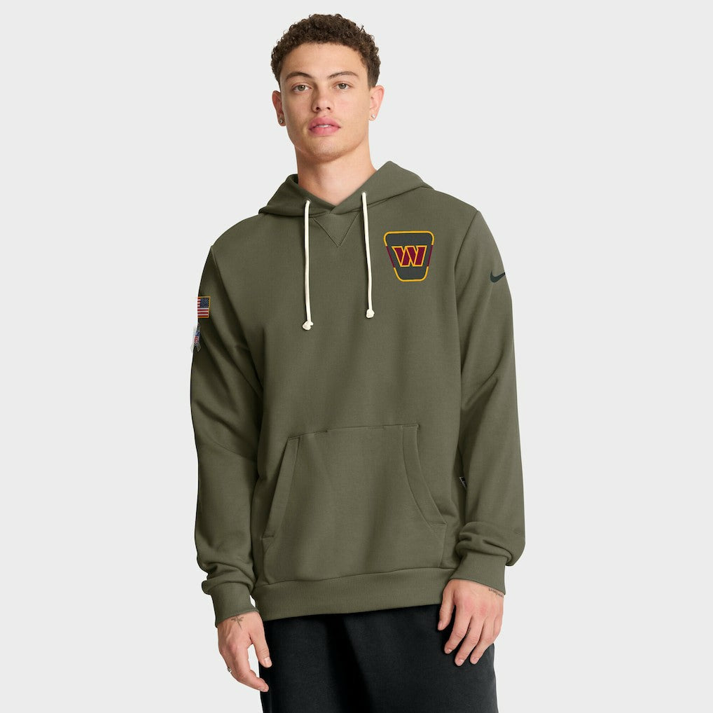 2025 Salute to Service Sideline Standard Issue Dri-FIT Hoodie - Washington Commanders Hoodies