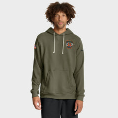 2025 Salute to Service Sideline Standard Issue Dri-FIT Hoodie - Cincinnati Bengals Hoodies