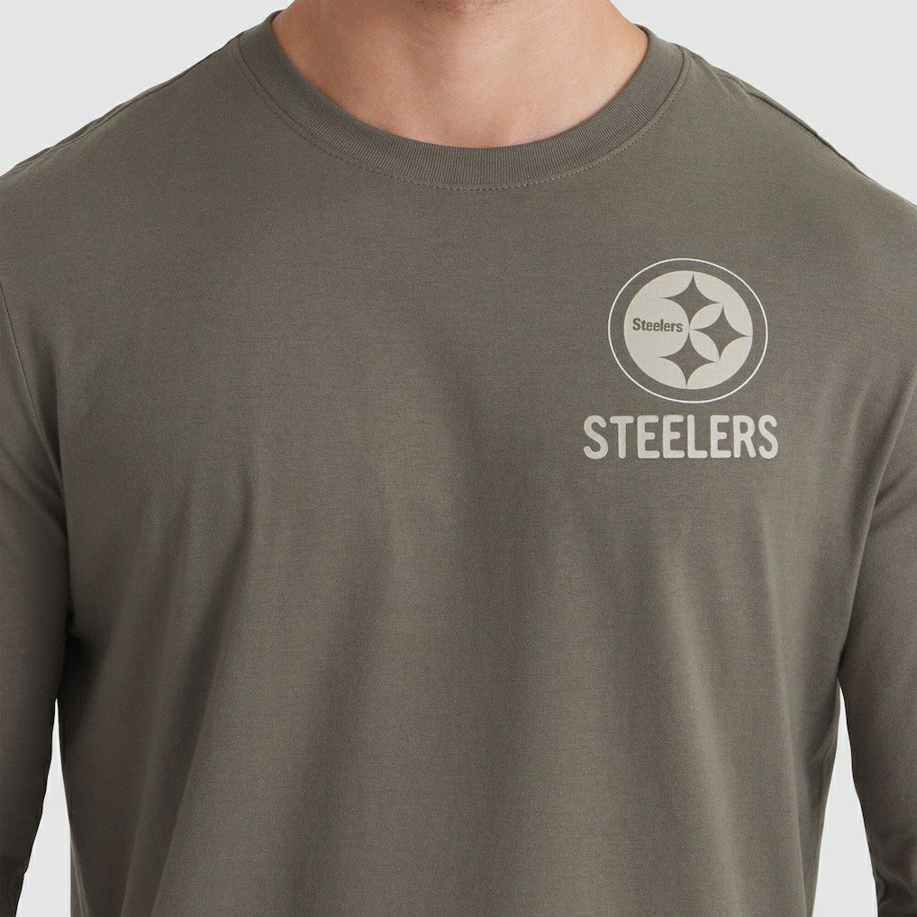 2025 Salute to Service Sideline Long Sleeve T-Shirt - Pittsburgh Steelers T-shirts