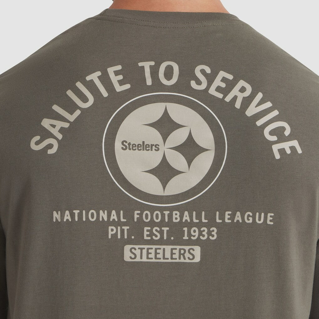 2025 Salute to Service Sideline Long Sleeve T-Shirt - Pittsburgh Steelers T-shirts