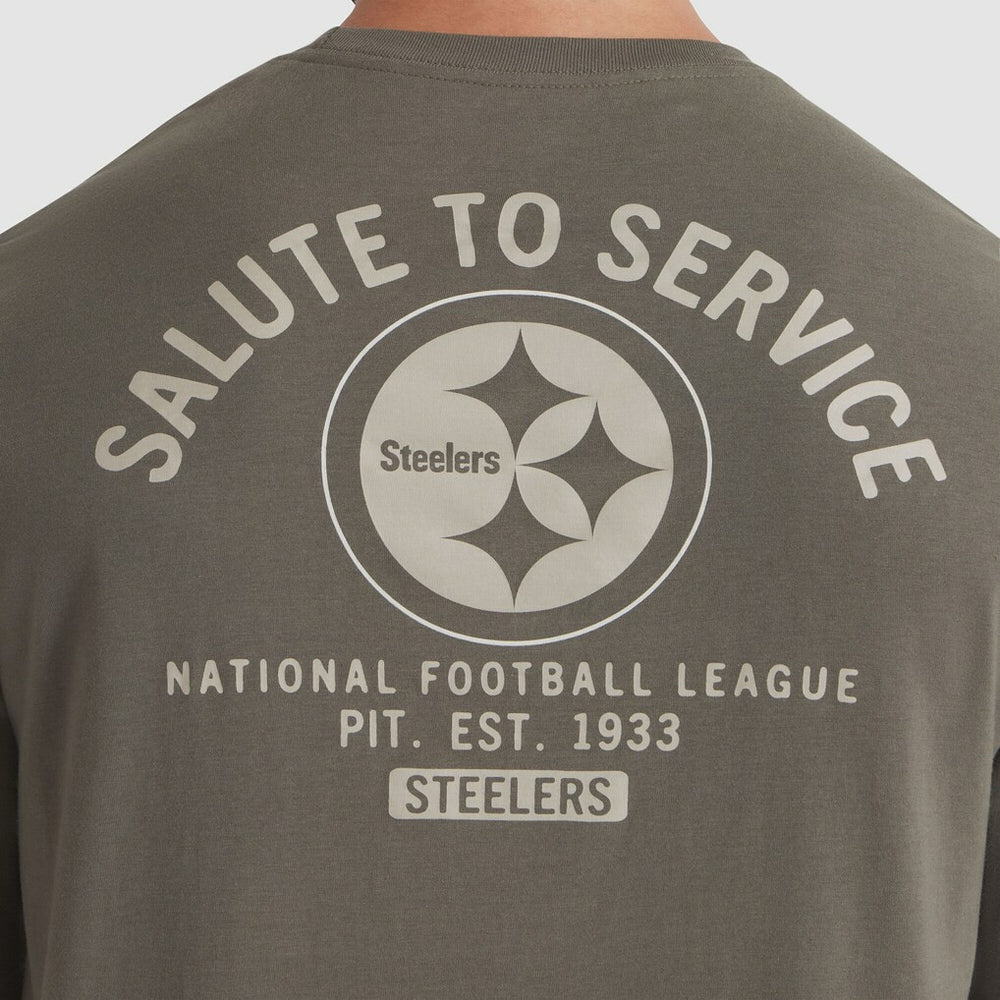 2025 Salute to Service Sideline Long Sleeve T-Shirt - Pittsburgh Steelers T-shirts