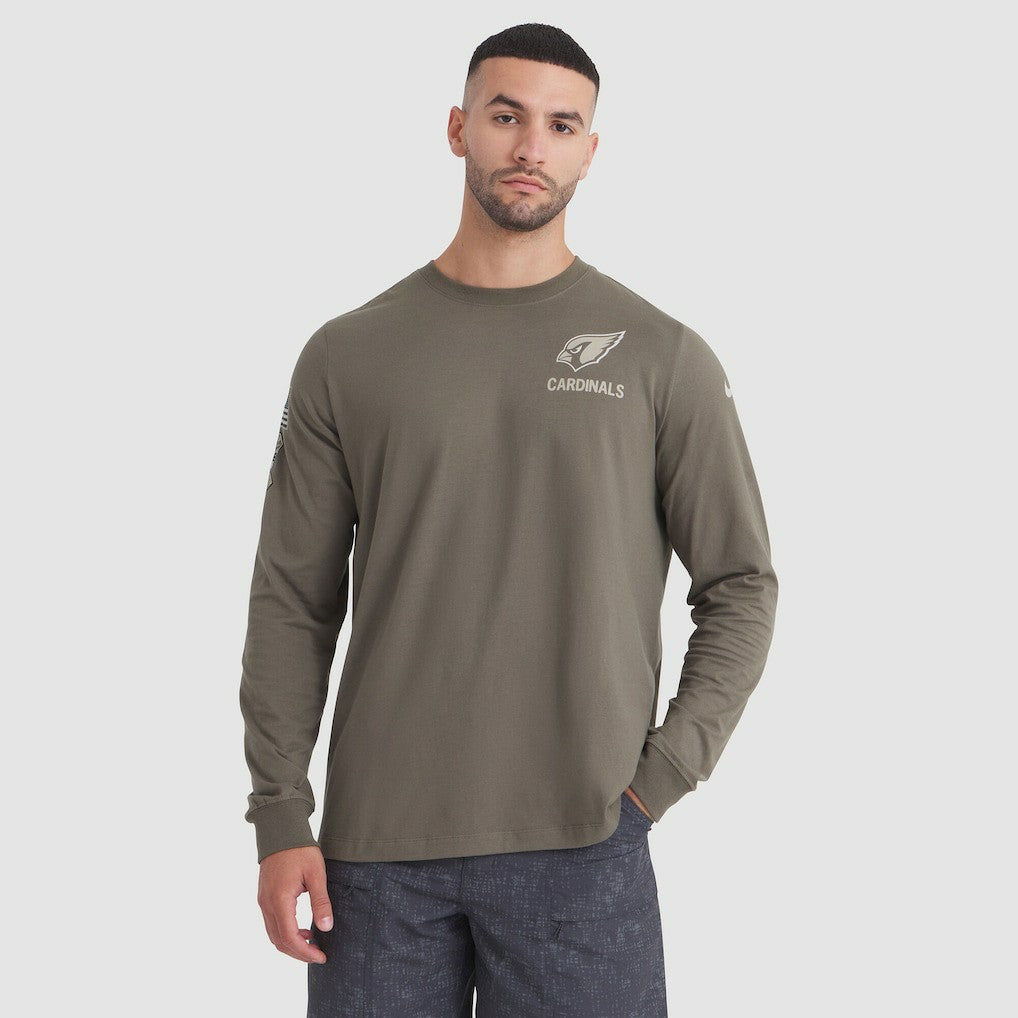 2025 Salute to Service Sideline Long Sleeve T-Shirt - Arizona Cardinals T-shirts